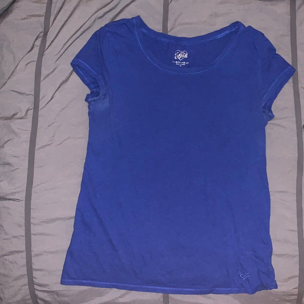 Justice Blue Tee
